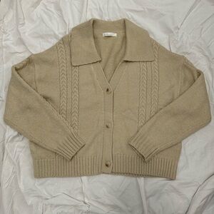 OAK + FORT Button-Up Cardigan